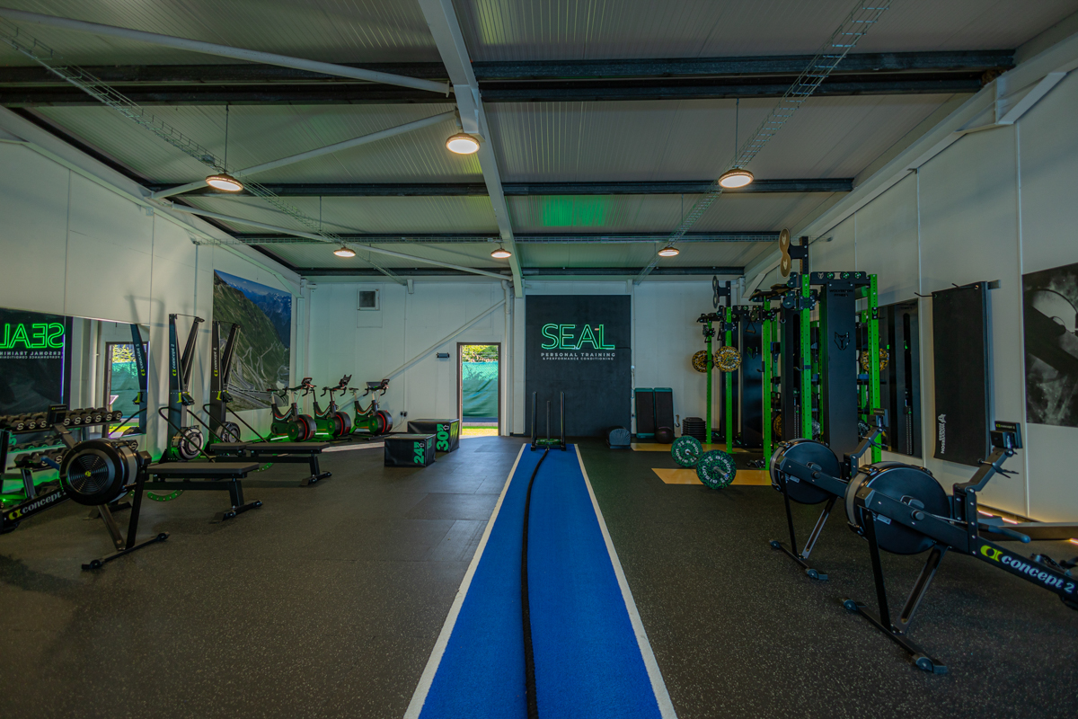Concept2 rowing machines at SEAL Personal Training gym