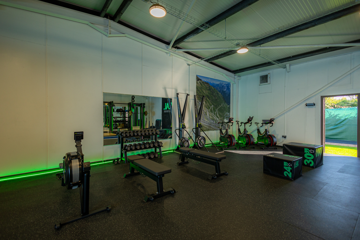 Group cycling studio at SEAL Personal Training